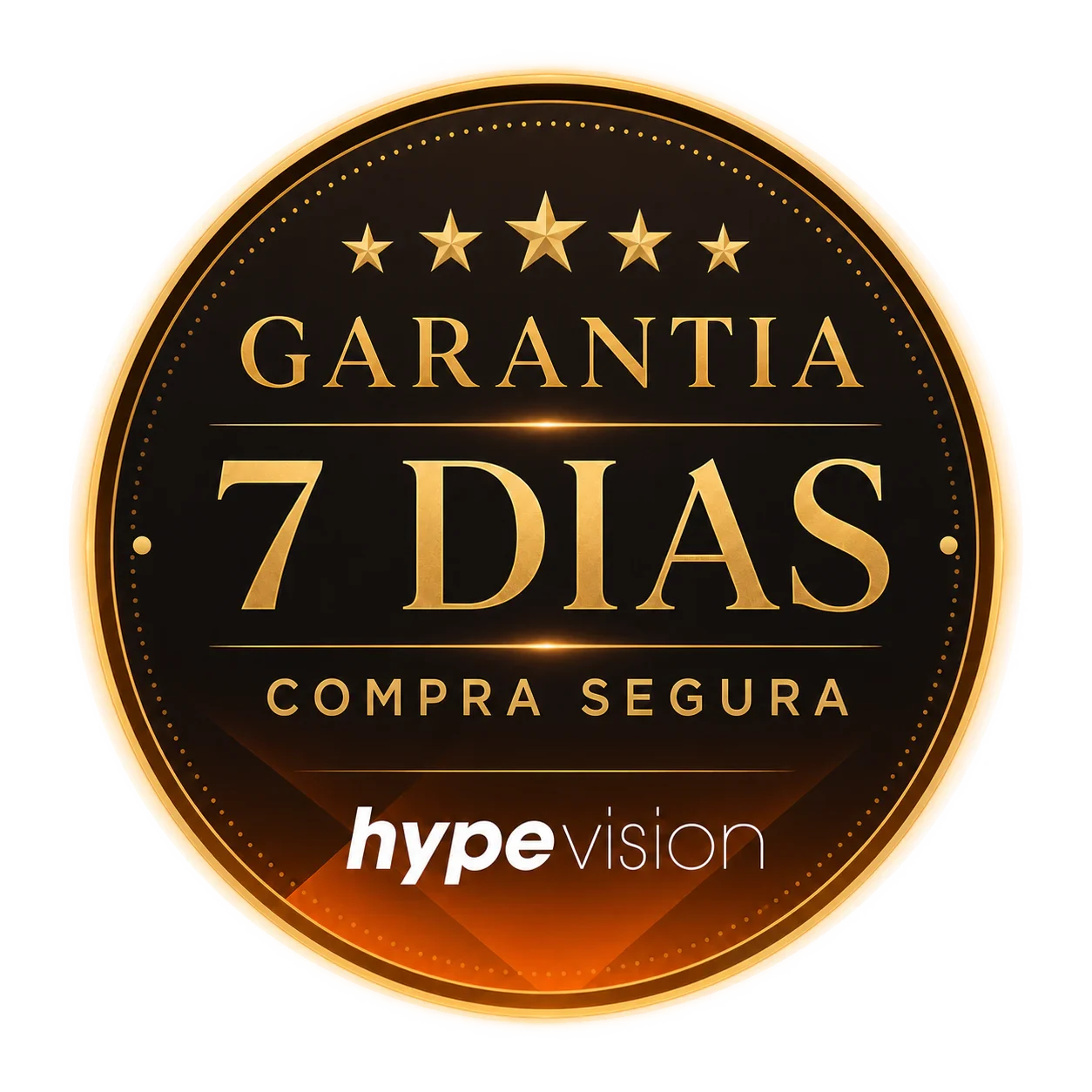 Garantia HYPEVISION de 7 dias para uma compra segura